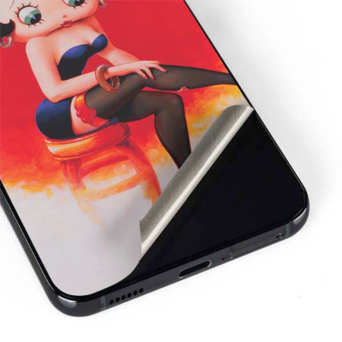 Betty Boop Stockings Galaxy S22 Plus Skin